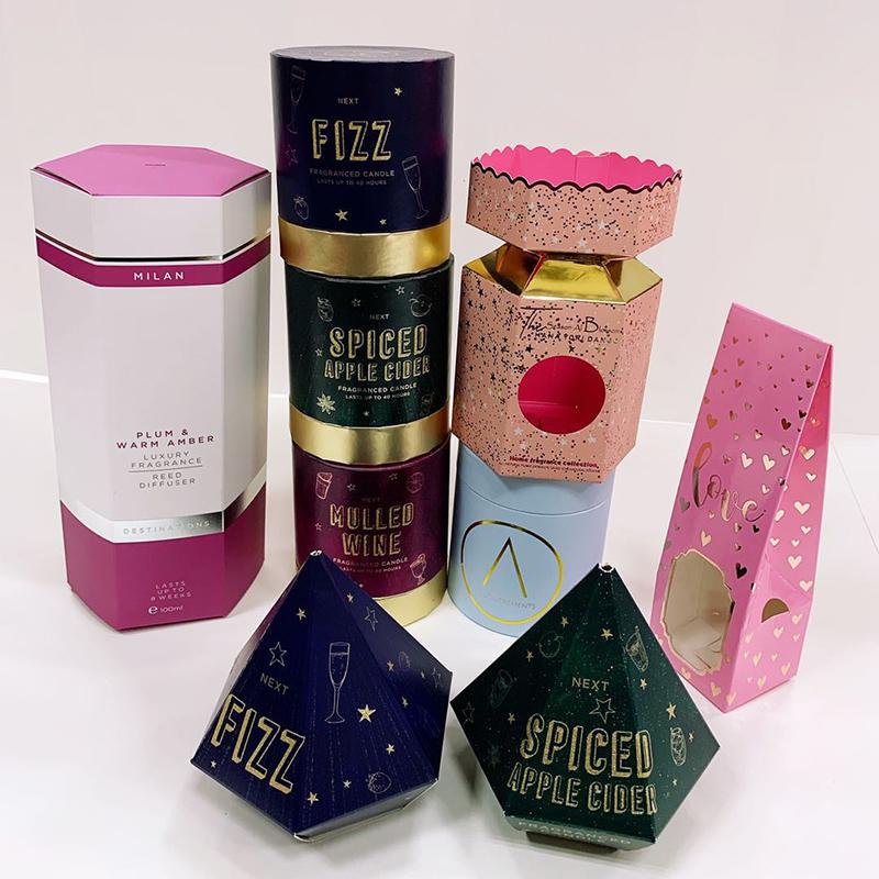杭州化妆品包装盒、异形包装盒、异形礼盒、异形纸盒定制印刷